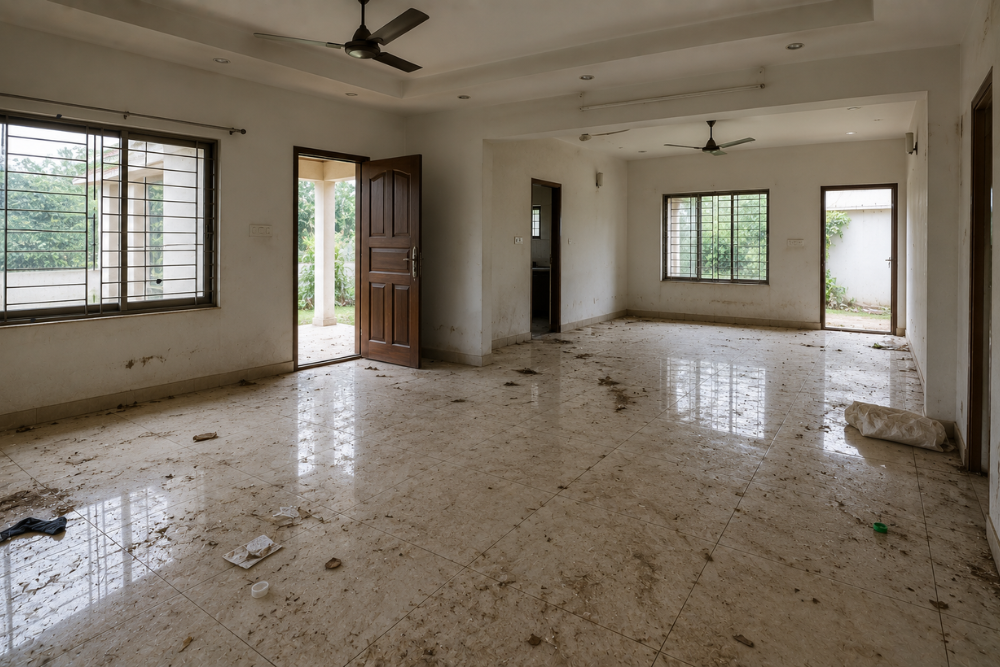 Unfurnished Bungalow Cleaning