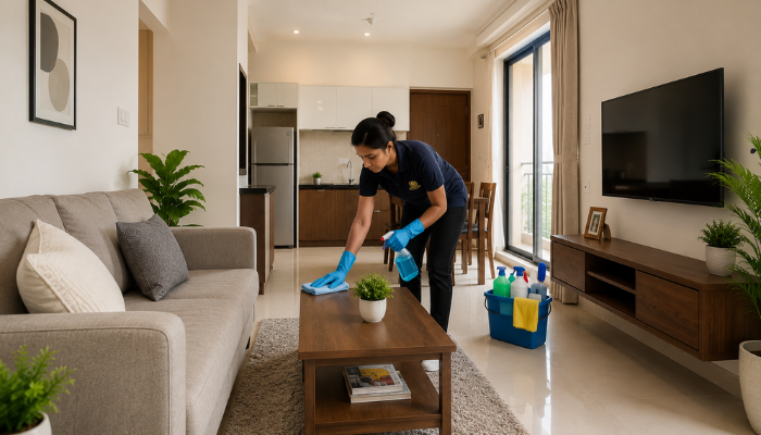 1 BHK Cleaning Gandhinagar