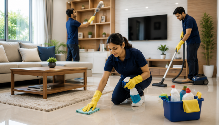 3 BHK cleaning Gandhinagar